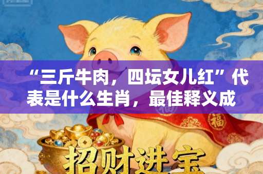 “三斤牛肉，四坛女儿红”代表是什么生肖，最佳释义成语作答解释-第1张图片-范文生肖