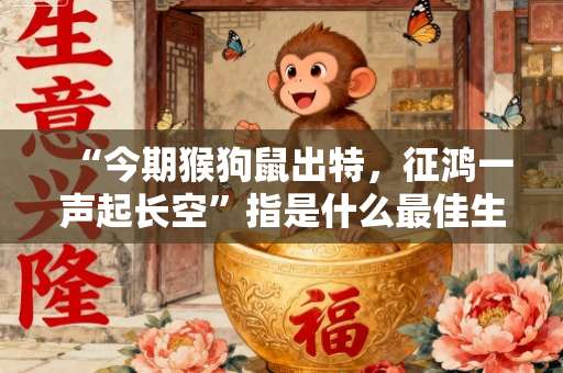 “今期猴狗鼠出特，征鸿一声起长空”指是什么最佳生肖,准确答案释义落实释义-第1张图片-范文生肖